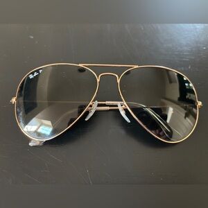 Like-New Women’s Ray-Ban Avaitor Classic Sunglasses